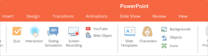 iSpring Suite Interactive Features iSpring Suite Interactive Inserts